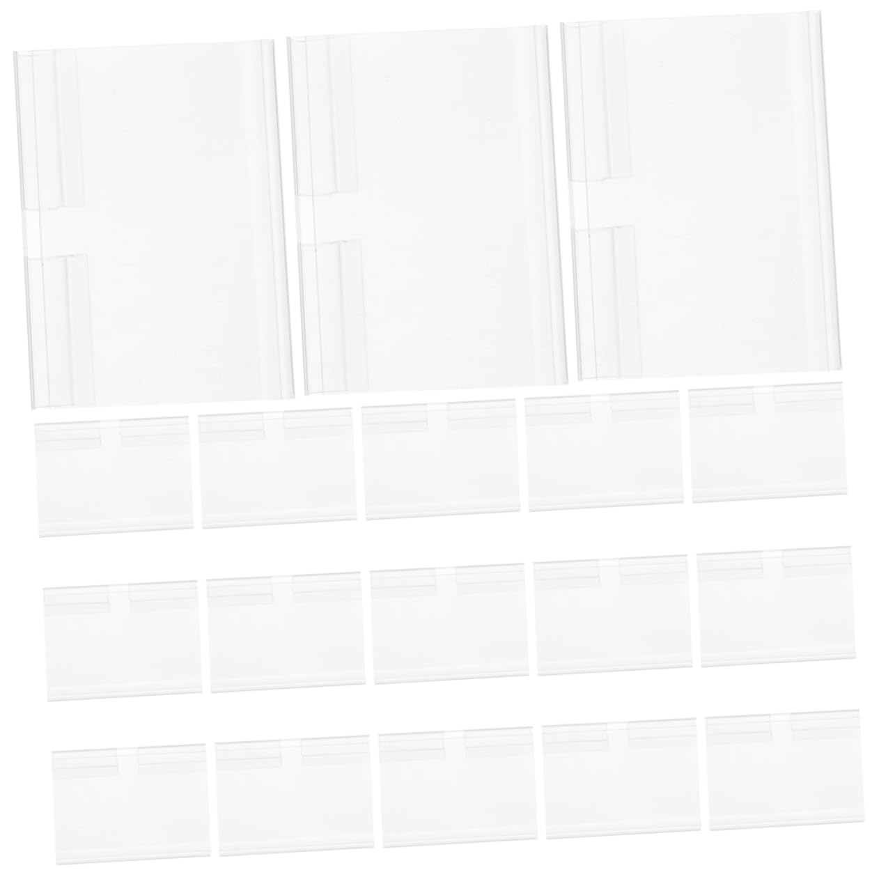 ULTECHNOVO Lot de 2 Porte-étiquettes Pratiques Présentoirs pour Marque-places de Mariage 100 Pièces