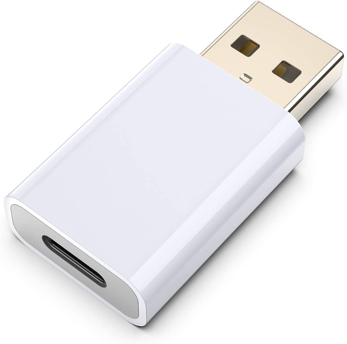 ZQWINT USB Male to USB-C Female Adapter Pack-(1), USB Type C to Type-A Charger Cable Converter for Ap ple Watch Series 7/8 Mag Safe Charger,i Phone 14 13 12 Pro Max,Air Pods/iPad Air,Samsung