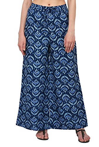 Image of Pistaa's Women's Regular Fit High Rise Palazzo