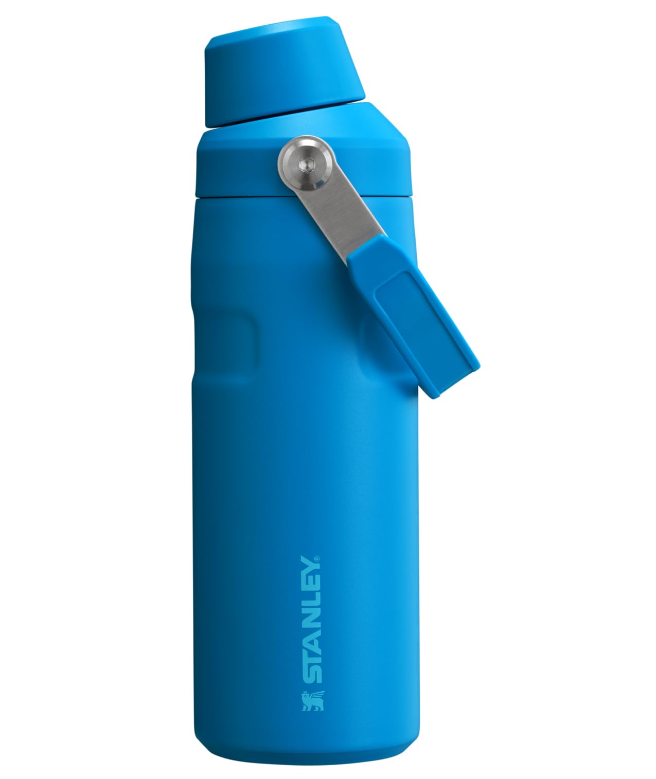 Stanley IceFlow Fast Flow Water Bottle 16 oz | Angled Spout Lid | Lightweight and Leakproof for Travel and Sports | Insulated Stainless Steel | BPA-Free | Azure โ image 1