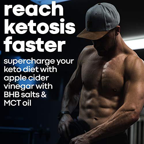 5X Potent Apple Cider Vinegar Capsules Plus Keto Bhb - Fat Burner and Weight Loss Supplement Detox for Women and Men 120 Vegan Pills