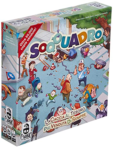 Cranio Creations - Soqquadro Gioco da Tavolo, multicolore, CC029