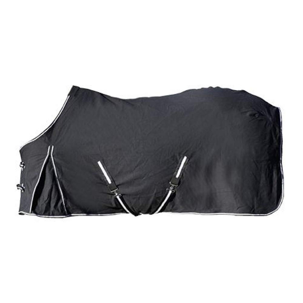 HKM Manta de Caballo para Entretiempo y cuadra Negro 155