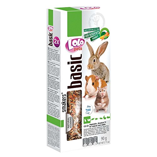 LOLO Pets Lolo 2 Bar Vegt 90gr Roedor/Conejo 110 g