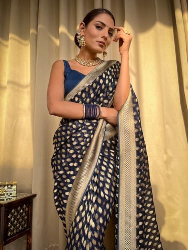 Image of Flosive Women's Kanchipuram Silk Saree
