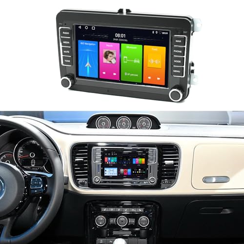 Autoradio Android VW Beetle tactile avec Carplay GPS et radio de rechange Canbus 2011-2019