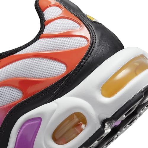 Image of Nike Air Max Plus Women's Shoes (DZ3671-100, White /Black /Picante RED /Citron Pulse)