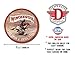 Desperate Enterprises Winchester Express Round Aluminum Sign with Embossed Edge - Nostalgic Vintage Metal Wall Décor - Made in USA