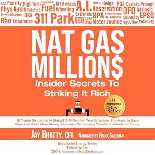 Nat Gas Million$ Audiolibro Por Jay Bhatty arte de portada