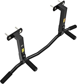 Strength Training Pull Up Bar Pullup Bar Doorway 100 Cm,Pull Up Bar Wall Mounted,Multi Grip Chin Up Bar,Steel Dip Bars,Multifunction Pull Up Station,Strength Training Equipment Hom