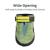RUFFWEAR Dog Premium Boots, Breathable Grip Trail Shoes, Dog Running & Climbing Shoes, Protection for Injured Paws, Hot or Cold Weather, 5.1cm, River Rock Green