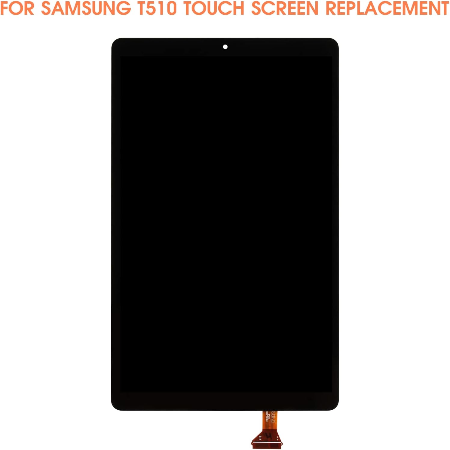 for Samsung Galaxy Tab A 10.1 2019 Screen Replacement - for Samsung T510 LCD Display Digitizer for Samsung Tab A 10.1 2019 LCD Touch Screen SM-T510 T515 Glass Full Assembly with Repair Parts Kits