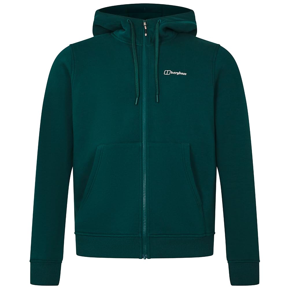 Berghaus Logo Full Zip Chaqueta de Forro Polar Hombre (Pack de 1)