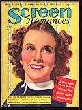 MAGAZINE: Screen Romances 7/1937-Dell-Deanna Durbin cover-Fashions-films-features-Dick Powell-Spencer Tracy-VG+