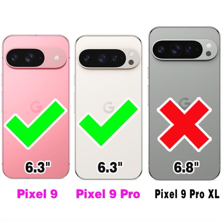 Étui de téléphone pour Google Pixel 9 protège écran verre