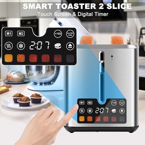 Tostadora inteligente con pantalla táctil LCD - 50% de descuento