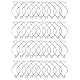 40 Stück Deckenhaken Clips F2 Metallhaken Automatische Rebound Clips Abgehängte Deckenhaken für Büro, Party, Haus und Hochzeitsdekoration Decke, 2,3 X 1,2 X 0,7 Zoll