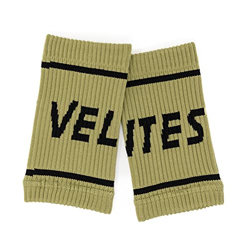 Velites I Flexible Fabric Wrist Band I Provides Support and Security for Your Workouts I Better Grip on Bar I Protect Sensitive Skin and get I One Size fits all (Dark Green) - Image 4