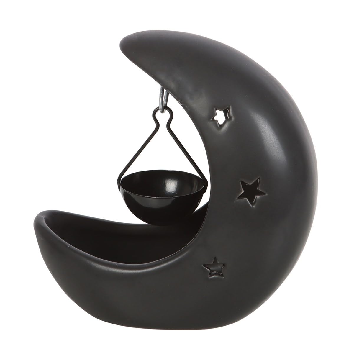 TECH ISLAND Wax Melt Burner, Crescent Moon Hanging Oil Burner - Image 2