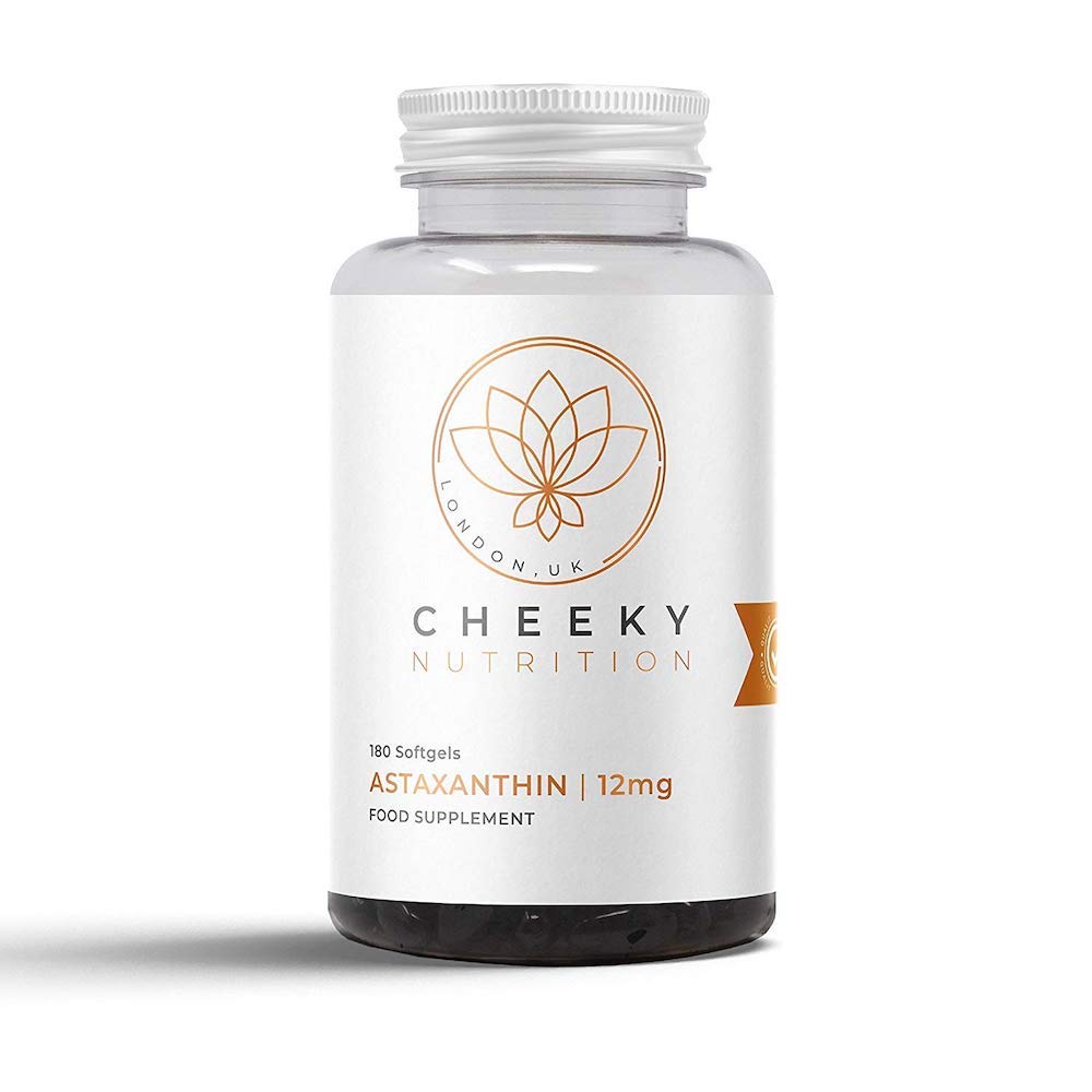 Natural Astaxanthin 12mg, softgels for Fast Absorption, 180 Tablets (6