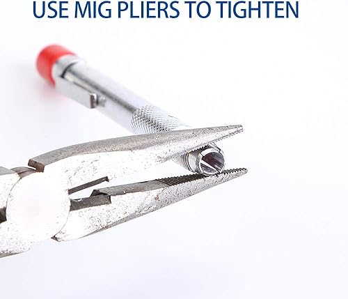 Miniatura 7 de 2 soportes redondos para esteatita con 6 recambios para herramientas de soldadura y marcadores de soldadura, marcas extraíbles en acero, aluminio 1