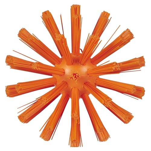 Image of Vikan 5382807 Pipe Brush with Handle, one Piece, 3.1 inch, Medium, Orange