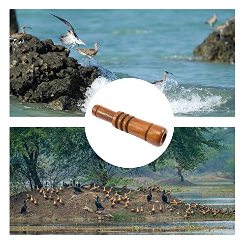 DONGKER Entenpfeife,Holz Duck Call,Gans Ente Jagd Anrufer Entenrufe Whistle Lockvogel für die Jagd Camping Outdoor-Luring Ducks