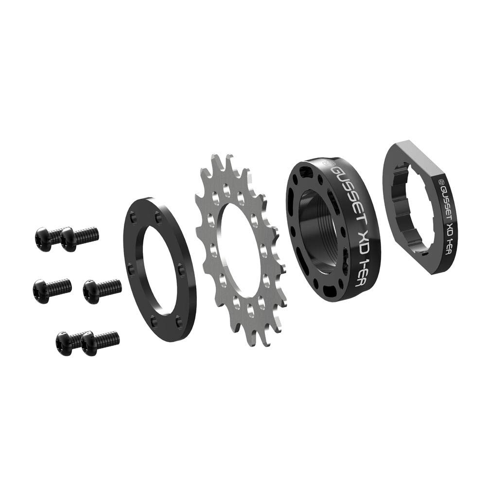 Gusset XD 1-ER Single Speed Conversion Kit 16T Black