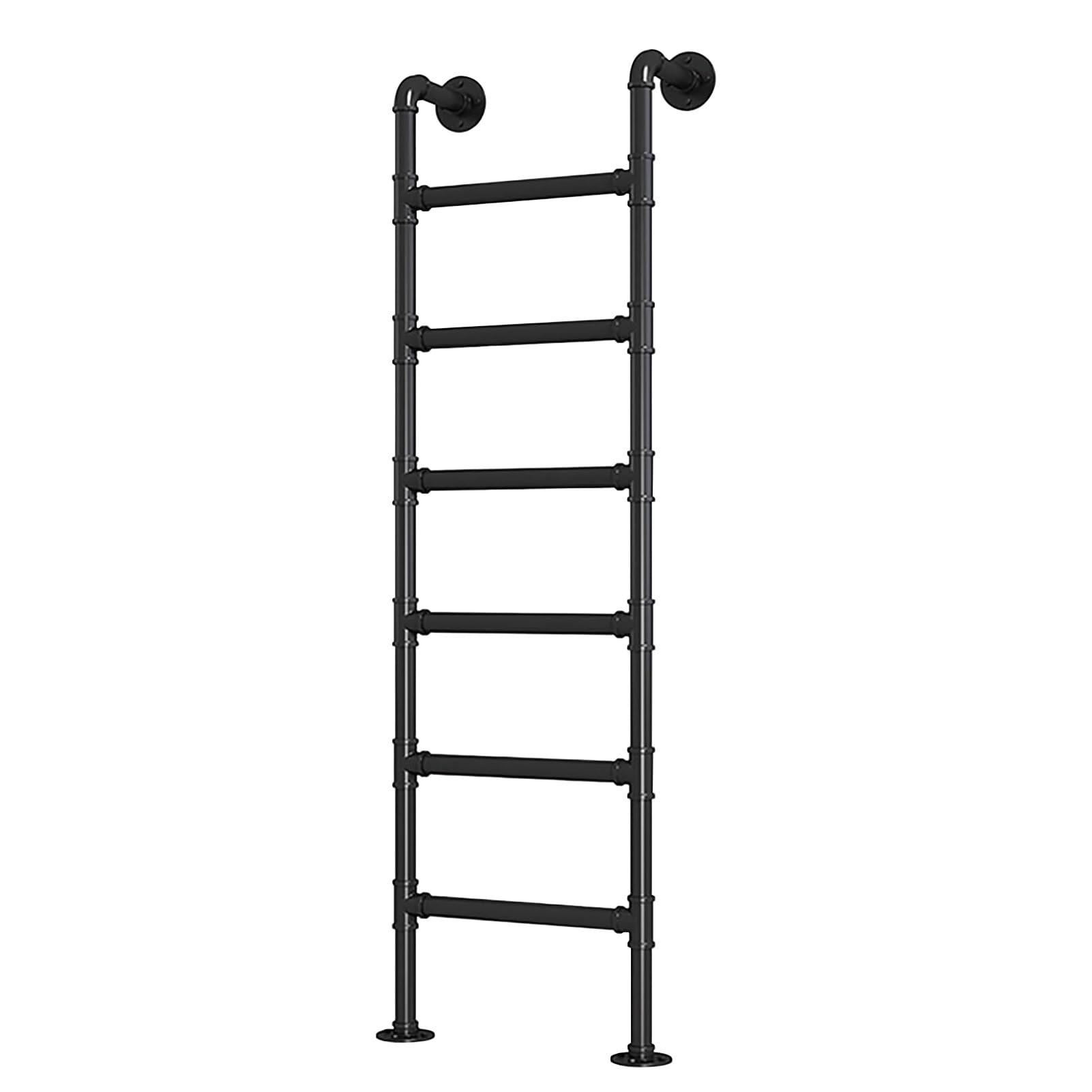 Wall Mounted Attic Loft Ladder Adjustable 100300cm Safe Egress Exit Ladder for Basement Bunk Bed Steps Durable Loft Steps for Dorm Beds (170cm/67in)