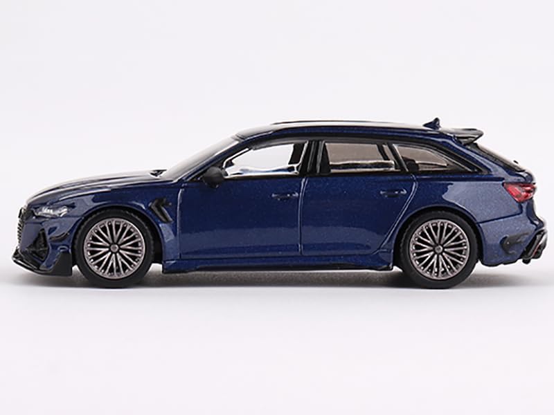 Miniatura 3 de RS6-R ABT Navarra Blue Metallic Limited Edition a 3240 piezas en todo el mundo 164 modelo de coche fundido a presión por True Scale Miniatures