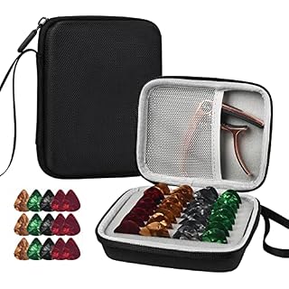 Étui Porte-médiator pour Guitare | Boîte de Rangement pour Choix de Toutes Tailles – Organisateur de Sac pour kit d… - Les Beatles, Paul McCartney, John Lennon, RIngo Starr, George Harrison