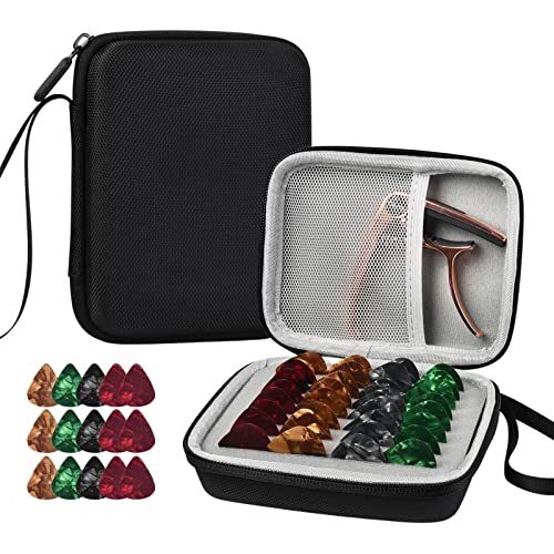 Étui Porte-médiator pour Guitare | Boîte de Rangement pour Choix de Toutes Tailles – Organisateur de Sac pour kit d… - Les Beatles, Paul McCartney, John Lennon, RIngo Starr, George Harrison Étui Porte-médiator pour Guitare | Boîte de Rangement pour Choix de Toutes Tailles - Organisateur de Sac pour kit d…