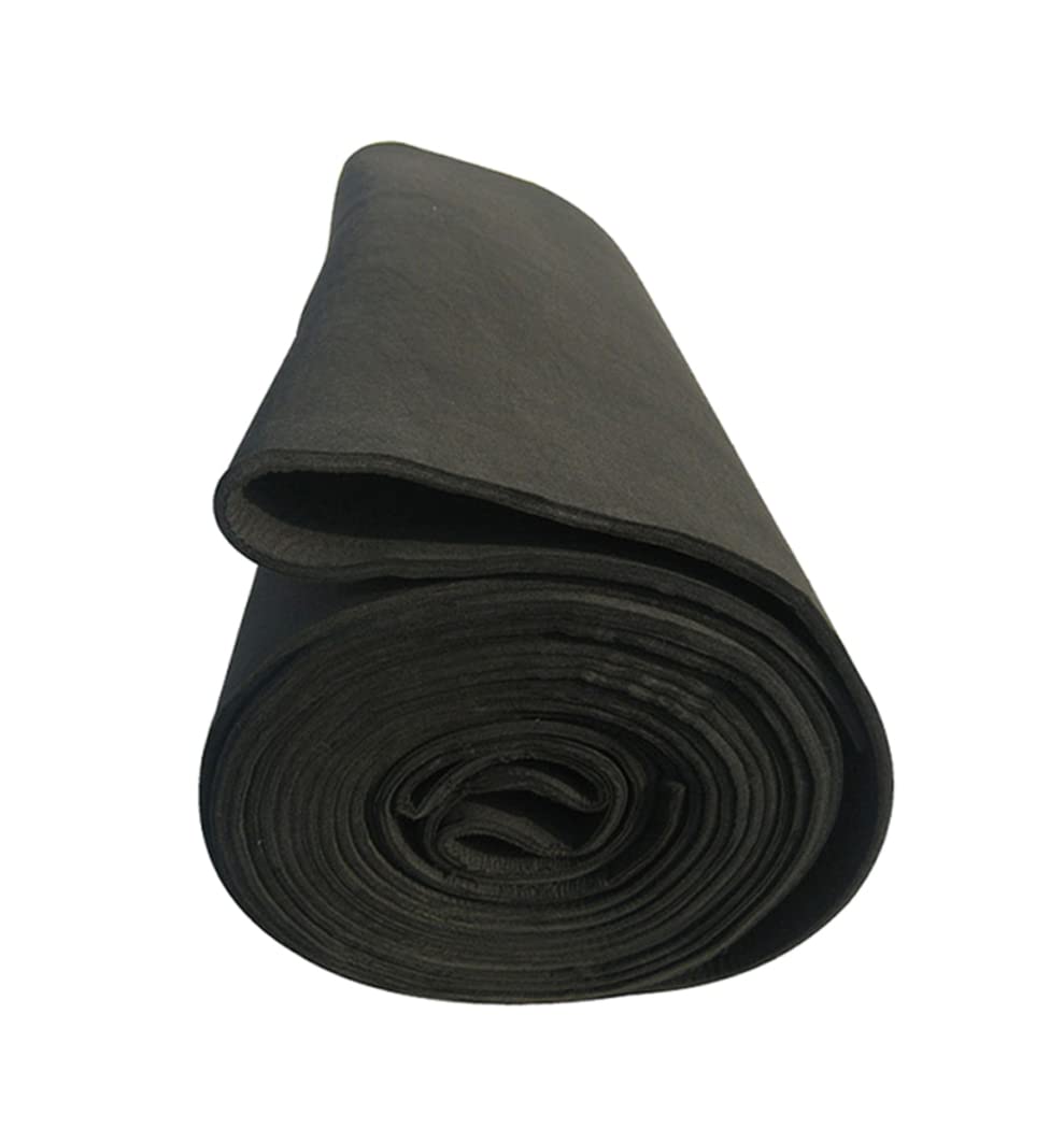Manta protectora de fieltro de grafito de alta temperatura, 1230 mm de largo, 5 mm de grosor, 300 mm de ancho