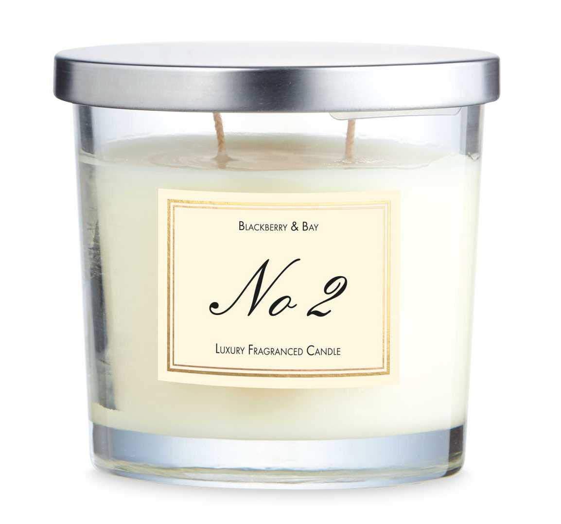 No 2 Blackberry & Bay 2 wick candle 300g : Amazon.co.uk