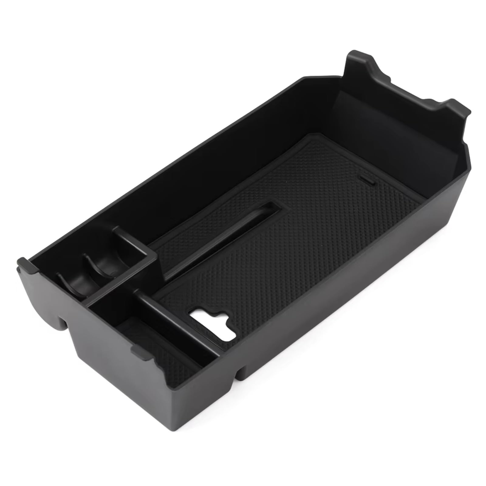 YBVFCDE Armrest Organizer Tray Compatible With Benz For C200 Car Central Control Console Armrest Storage Sundries Packing Box Replace Accessories