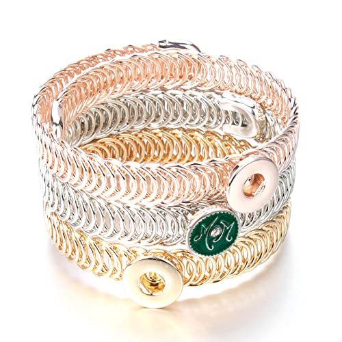 30Pcs Mixed Style Petite Rhinestones Snaps Jewelry Charms Ginger Buttons 12Mm For Interchangeable Snaps Jewelry Making Women Teens Girls Diy Bracelets Necklaces Rings Brooch Accessories (Color-30Pcs) #TOP7