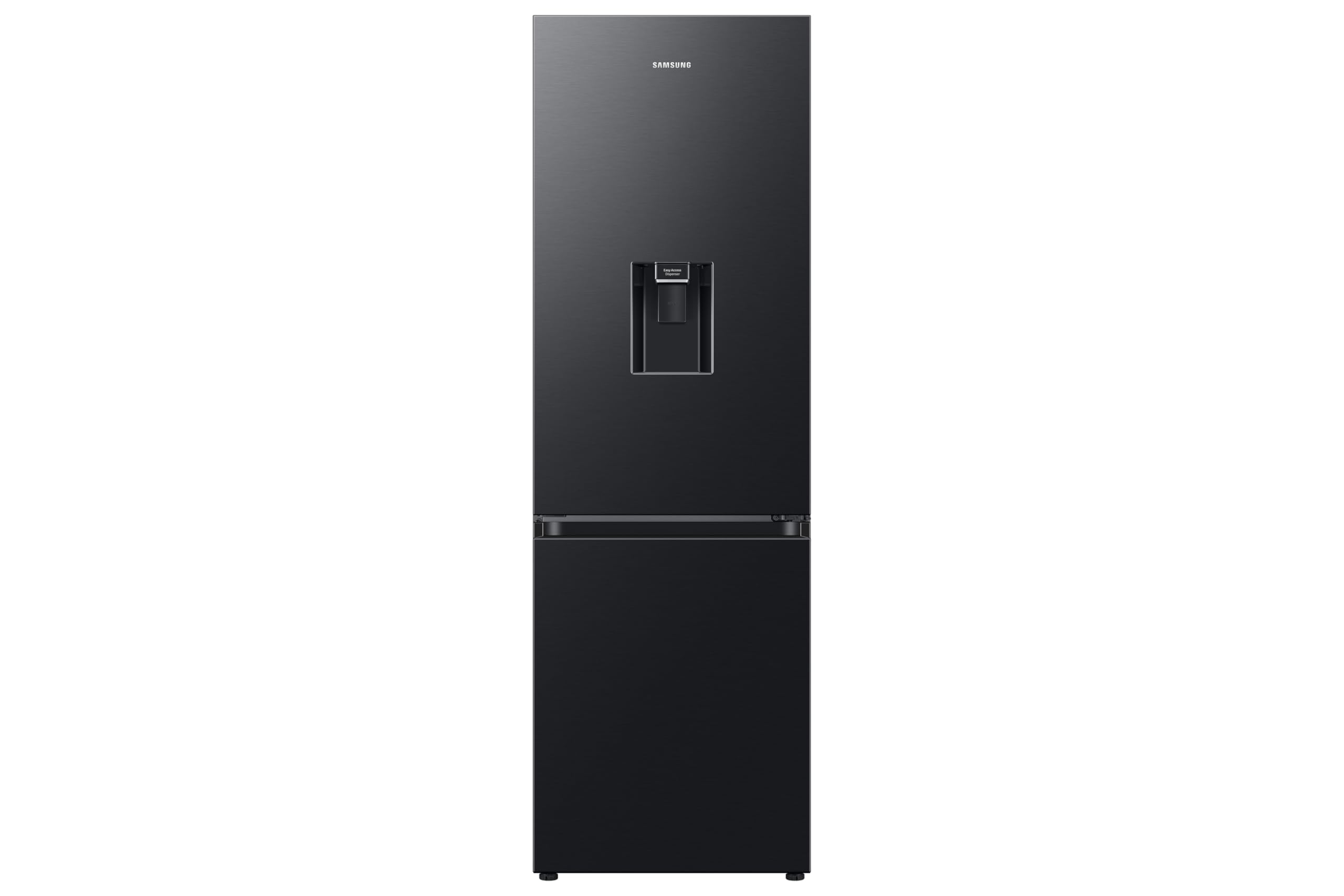Samsung Series 6 Fridge Freezer, Features AI Energy Mode and SpaceMax™ Technology, Ice Dispenser, Black, Model: RB34C632EBN [Energy Class E]