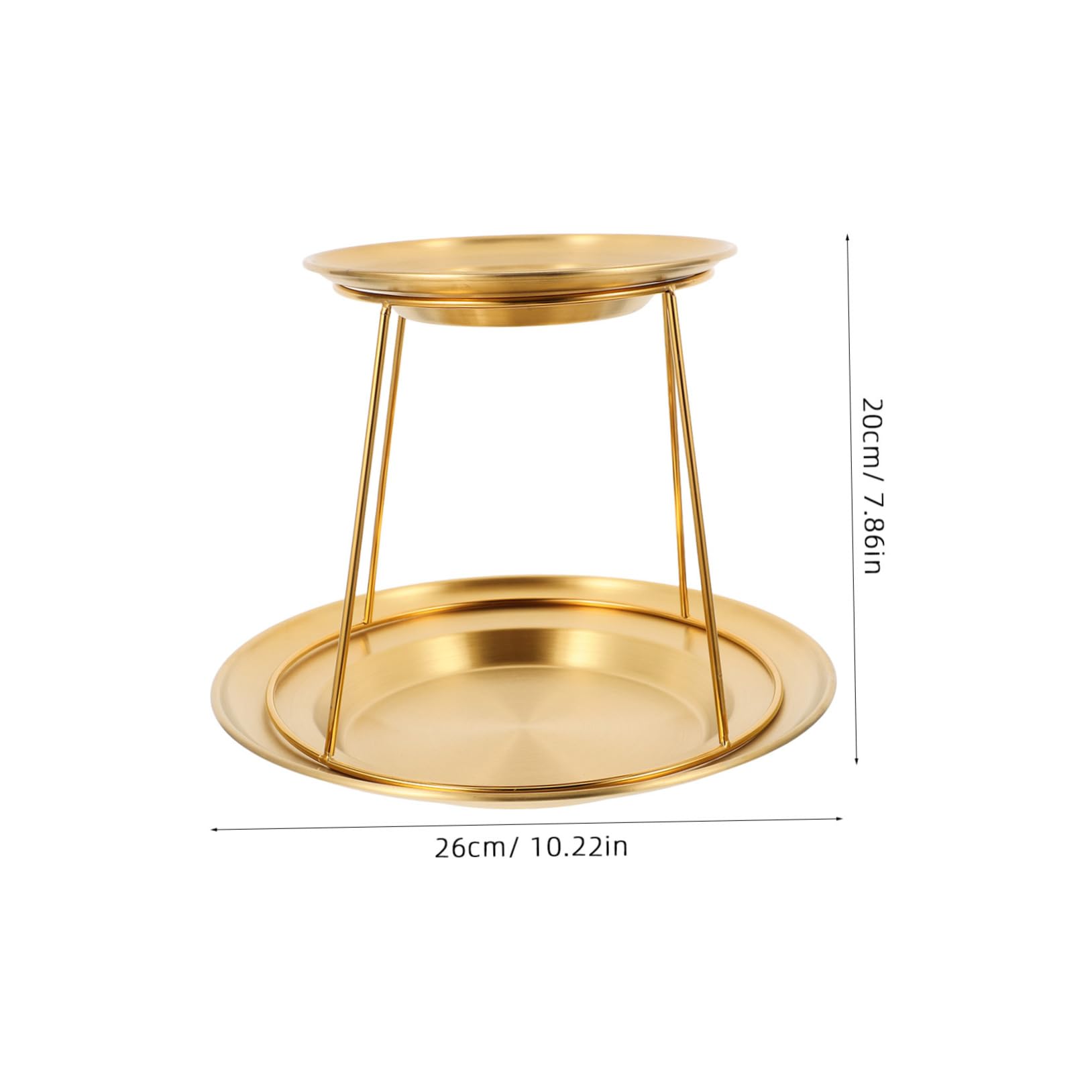 Soporte para Exhibición de Mariscos de Acero Inoxidable Doble Capa, Diseño Multifuncional y Fácil Limpieza, Adecuado para Buffet y Presentación Elegante