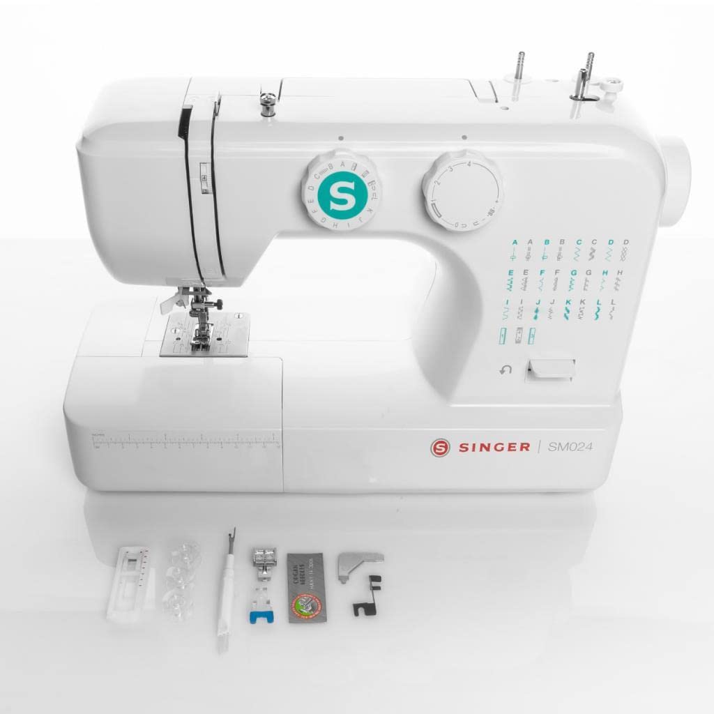 Macchina per Cucire SINGER SM024 TQ (Green)