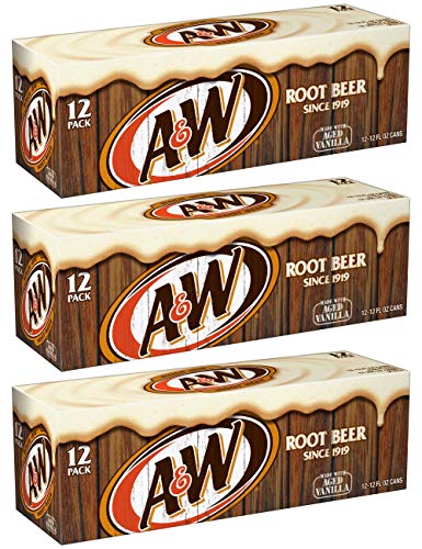 A&W Root Beer - US Import! (36 x 355ml) inkl. 9 00 Euro DPG-Pfand