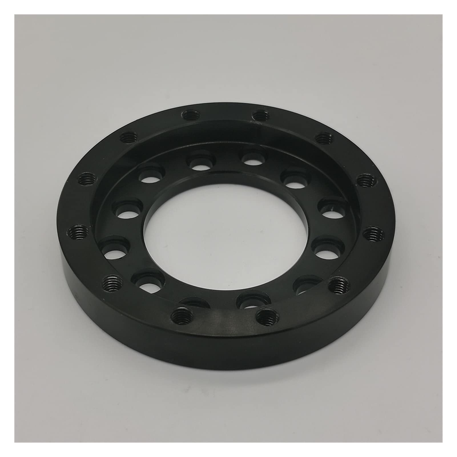 Volante da Corsa Adattatore a 24 fori in alluminio per ruote sterzanti Modifica Set 70mm Volante Racing Placca da gioco Parti fai da te(Steering Wheel SetC)