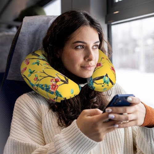 Almohada de poliéster negra ajustable para cuello miniatura 6