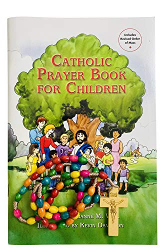 First Rosary and Catholic Prayer Book for Children with Gift Bag