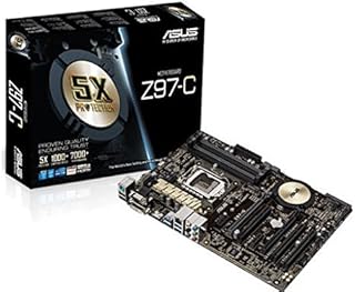 ASUS ATX DDR3 2600 LGA 1150 Motherboards Z97-C