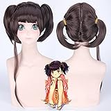 AEQPUIYE Kabaneri of The Iron Fortress Mumei Cosplay Wig Heat Resistant Synthetic Wigs for Halloween Costume Party Role Play+Wig Cap