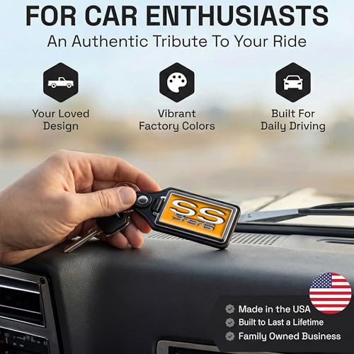 Image of Brotherhood Car Key Chain for Chevelle - Classic Models Keychain for Men and Women Gift Key Ring