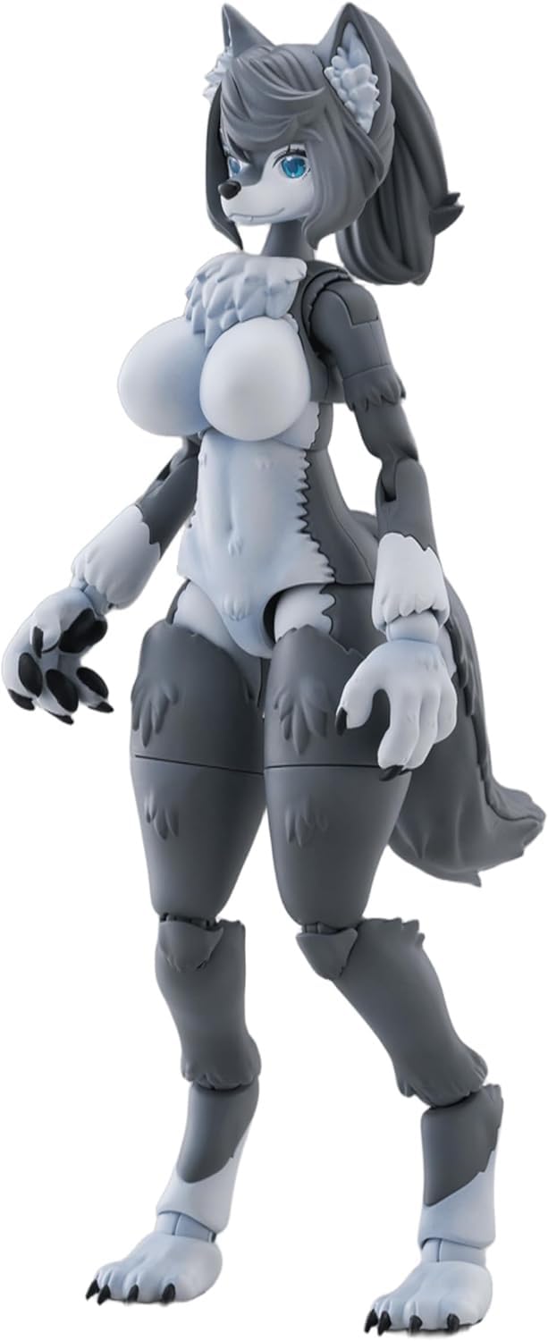 Aoshima Bunka Kyozai (AOSHIMA) No. KP-03R Kemo Plastic High Wolf Non-Scale PS & ABS & PVC Plastic Model