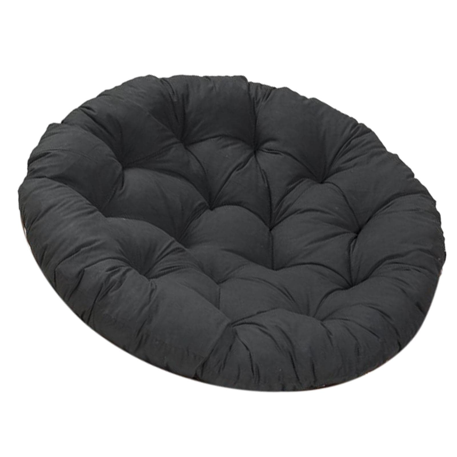 ?????? inch Patio Seat Cushion Pads Outdoor Seat Cushion for, Black