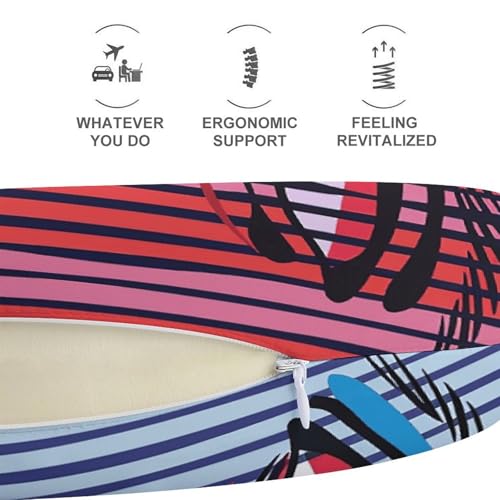 Almohada cuello U espuma viscoelástica tamaño único miniatura 5