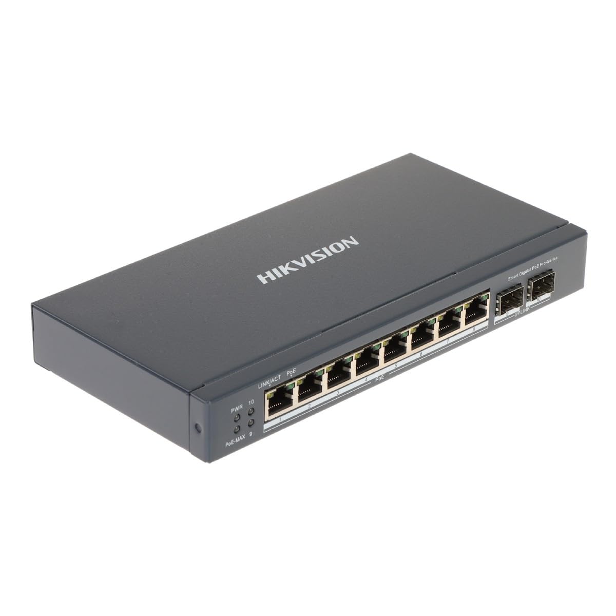 Switch Hikvision 8 Ports Gigabit PoE+ Extension